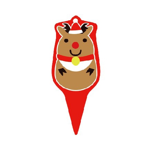 金久 ケーキピック　プチポイント クリスマス　シンプルトナカイ PXP－087 500枚/袋（ご注文単位1袋）【直送品】