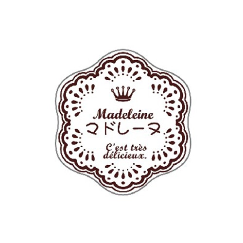 金久 POPシール マドレーヌ NC-502 1束（ご注文単位1束）【直送品】