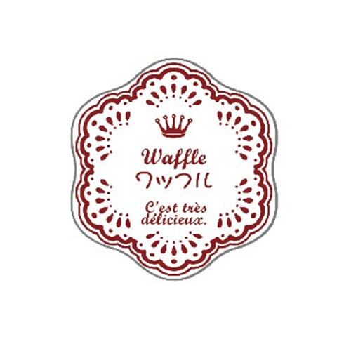 金久 POPシール ワッフル NC-511 1束（ご注文単位1束）【直送品】