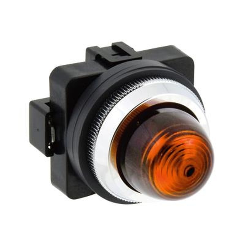 エスコ EA940DB-14A AC/DC24VLED表示燈(橙) 1個(ご注文単位1個)【直送品】