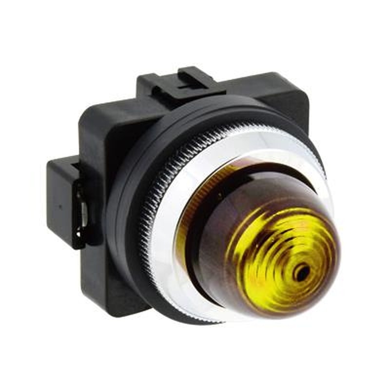 エスコ EA940DB-15A AC/DC24VLED表示燈(黄) 1個(ご注文単位1個)【直送品】