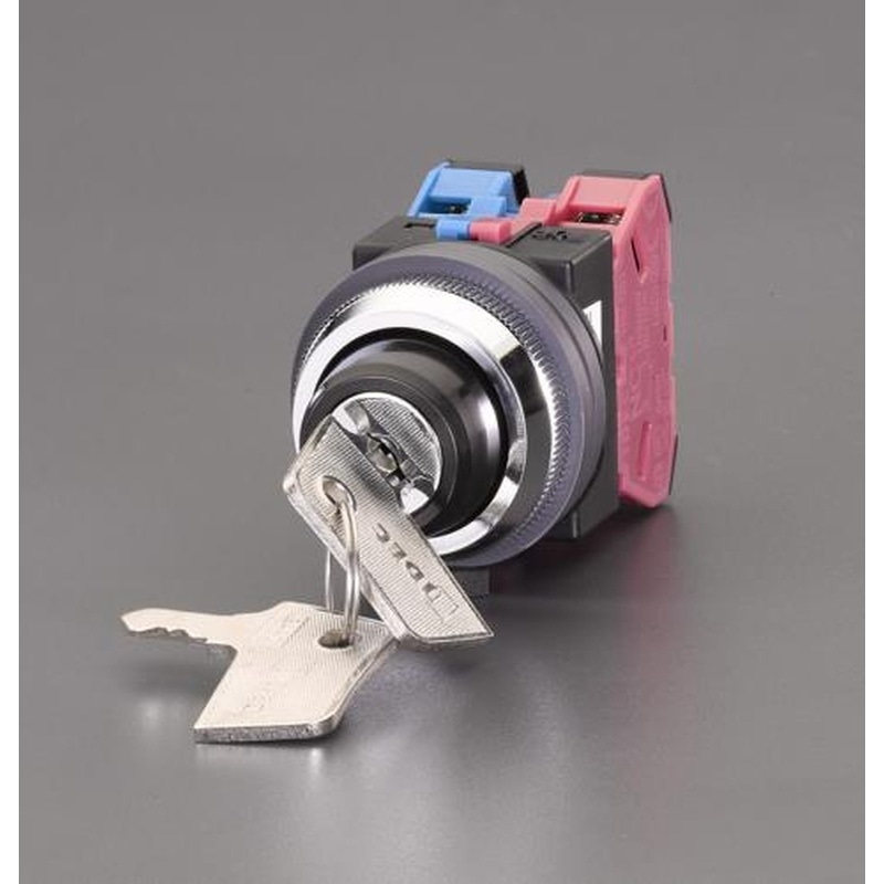 エスコ EA940DA-19A 30mm用セレクタースイッチ(キー操作型) 1個（ご注文単位1個）【直送品】