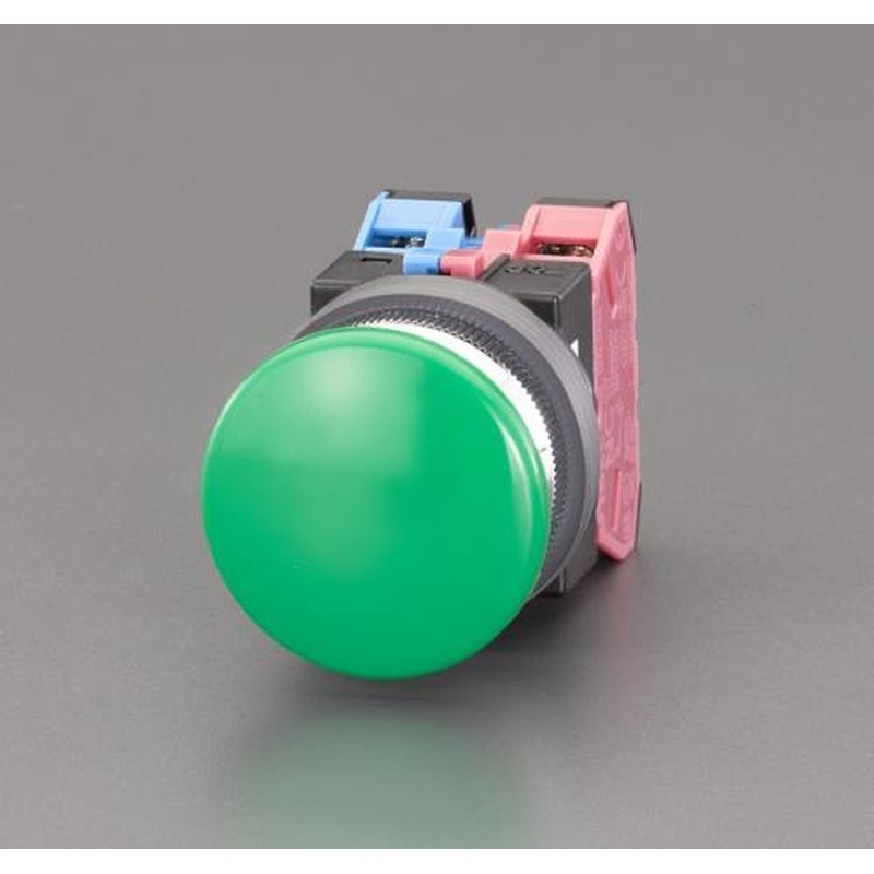 エスコ EA940D-32A 1a-1b/30mm押しボタンスイッチ(大型/緑) 1個（ご注文単位1個）【直送品】
