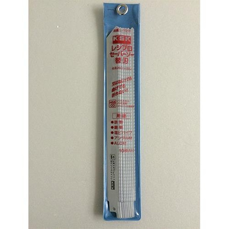 エスコ EA857LH-6 250mmx18Tレシプロソーブレード(10枚) 1個（ご注文単位1個）【直送品】