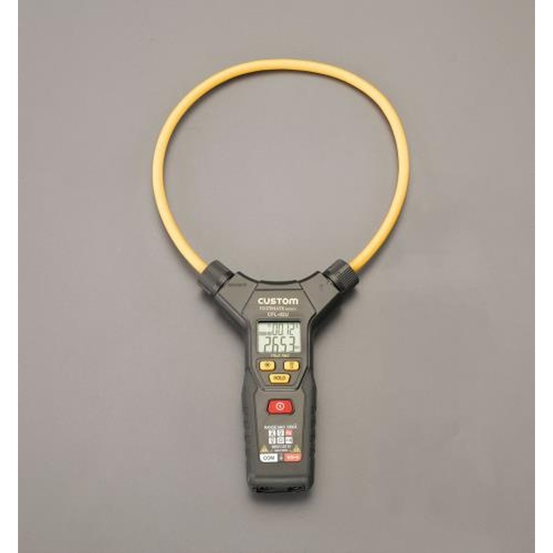 エスコ EA708KE-1A クランプメーター(デジタル・フレキシブルセンサー) 1個（ご注文単位1個）【直送品】