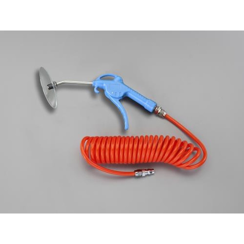 エスコ EA123KC-101A 3.0穴x100mmエアーブローガン(ウレタンホース付) 1個（ご注文単位1個）【直送品】