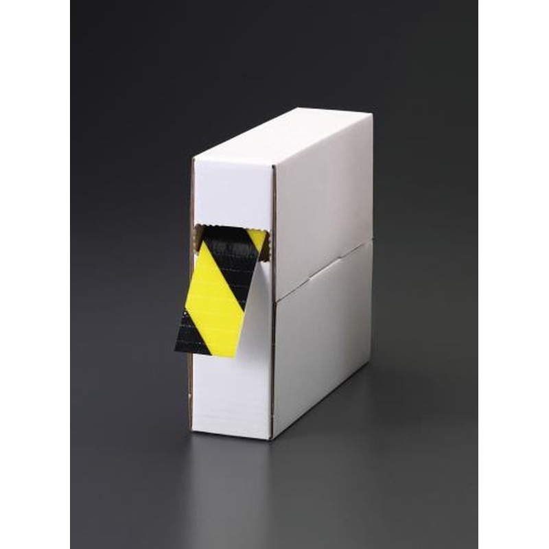 エスコ EA983F-146A 50x3mm/10mトラクッションテープ(黒/黄) 1個（ご注文単位1個）【直送品】