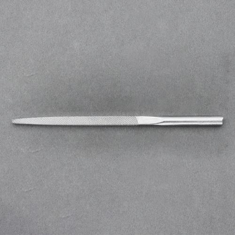 エスコ EA521TF-107 φ5x105mmやすり(クロムコーティング/角/中目) 1個(ご注文単位1個)【直送品】