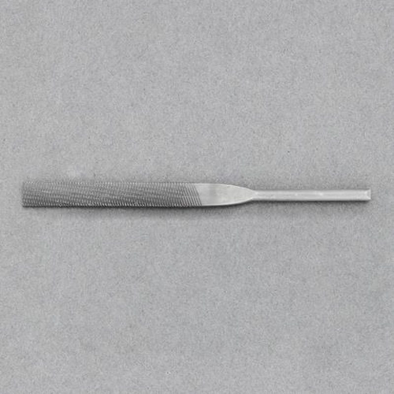 エスコ EA521TF-201 φ3x85mmやすり(平/5本/荒目) 1個(ご注文単位1個)【直送品】