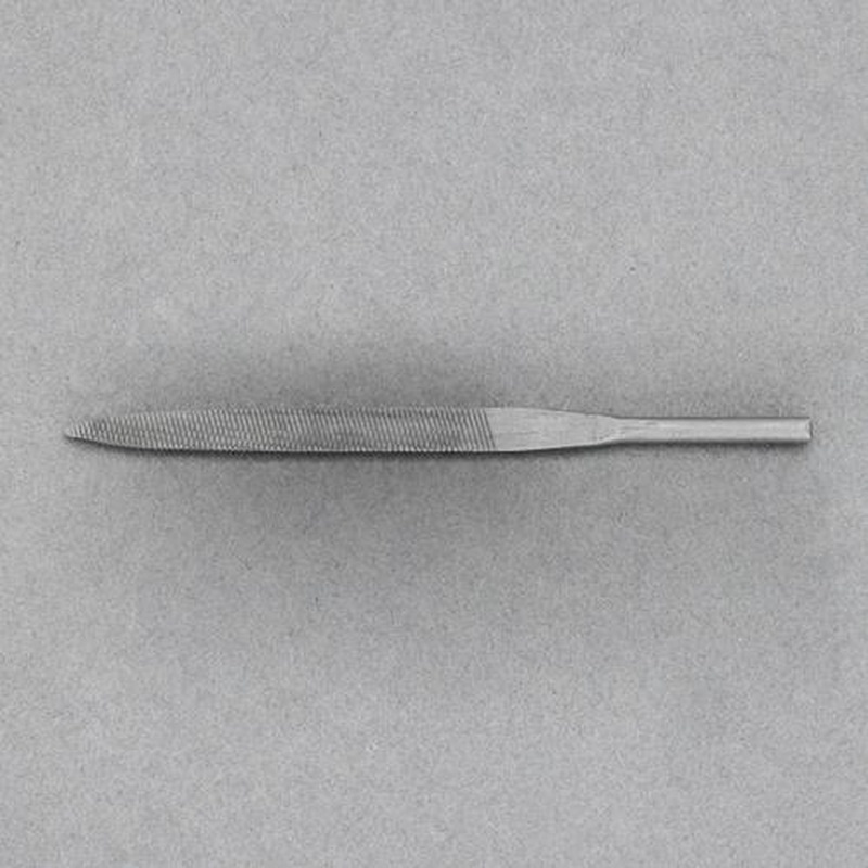 エスコ EA521TF-203 φ3x85mmやすり(半丸/5本/荒目) 1個(ご注文単位1個)【直送品】