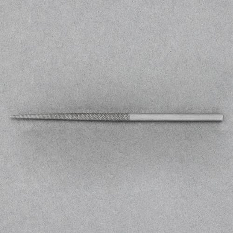 エスコ EA521TF-204 φ3x85mmやすり(丸/5本/荒目) 1個(ご注文単位1個)【直送品】