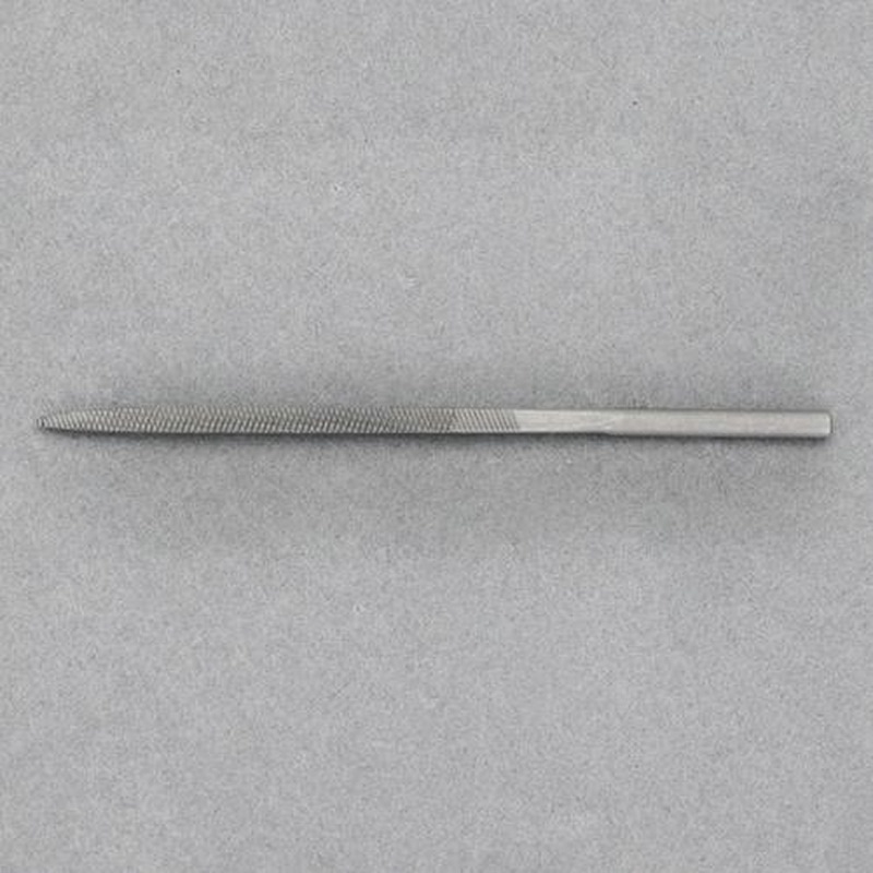 エスコ EA521TF-205 φ3x85mmやすり(角/5本/荒目) 1個(ご注文単位1個)【直送品】