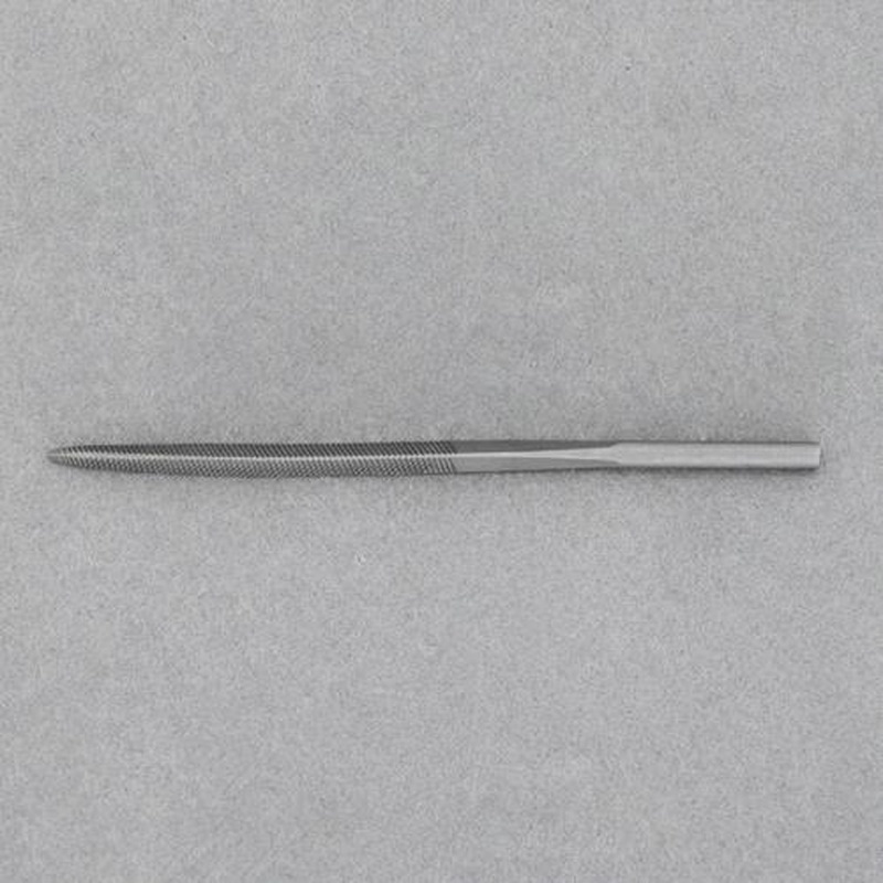 エスコ EA521TF-206 φ3x85mmやすり(三角/5本/荒目) 1個(ご注文単位1個)【直送品】