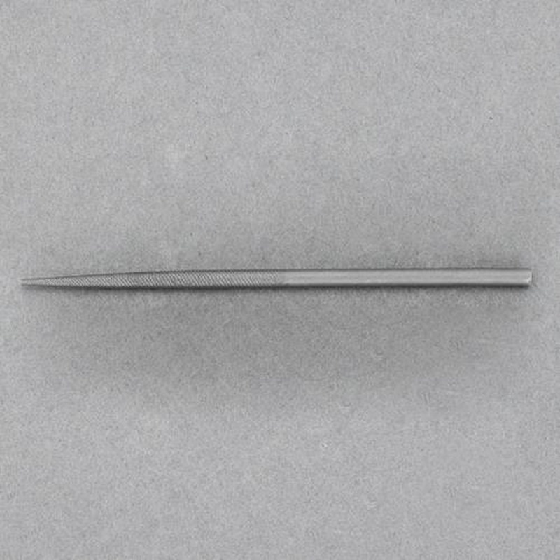 エスコ EA521TF-214 φ3x85mmやすり(丸/5本/中目) 1個(ご注文単位1個)【直送品】