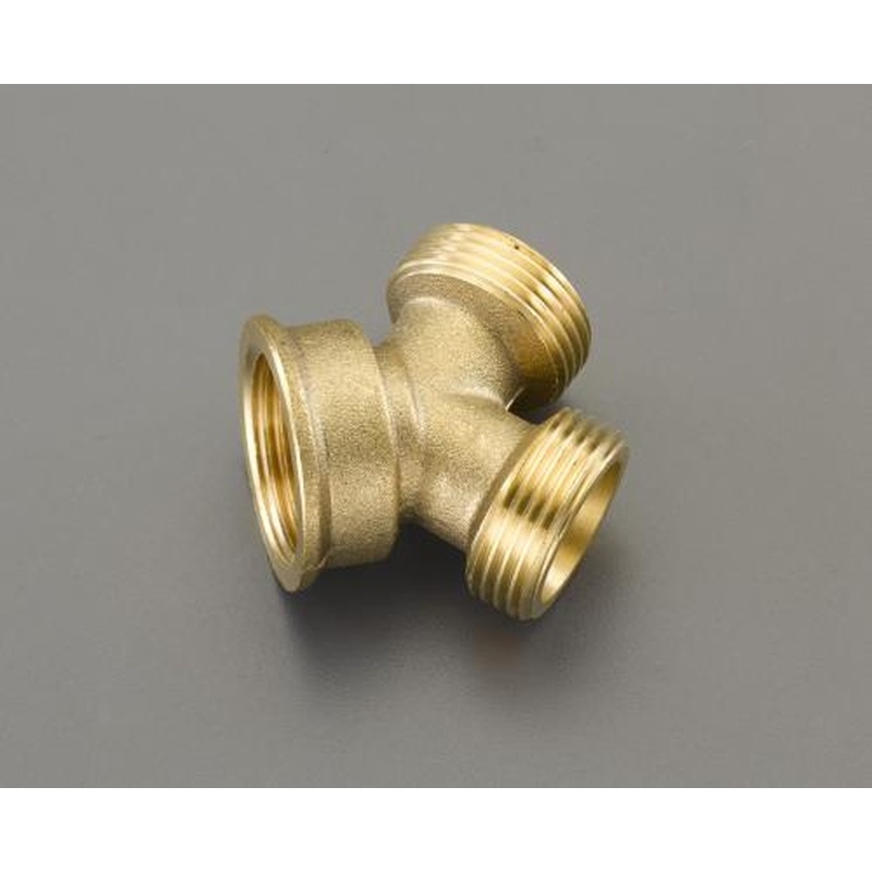 エスコ EA432RY-1 G3/4”xG3/4”分岐継手 1個(ご注文単位1個)【直送品】