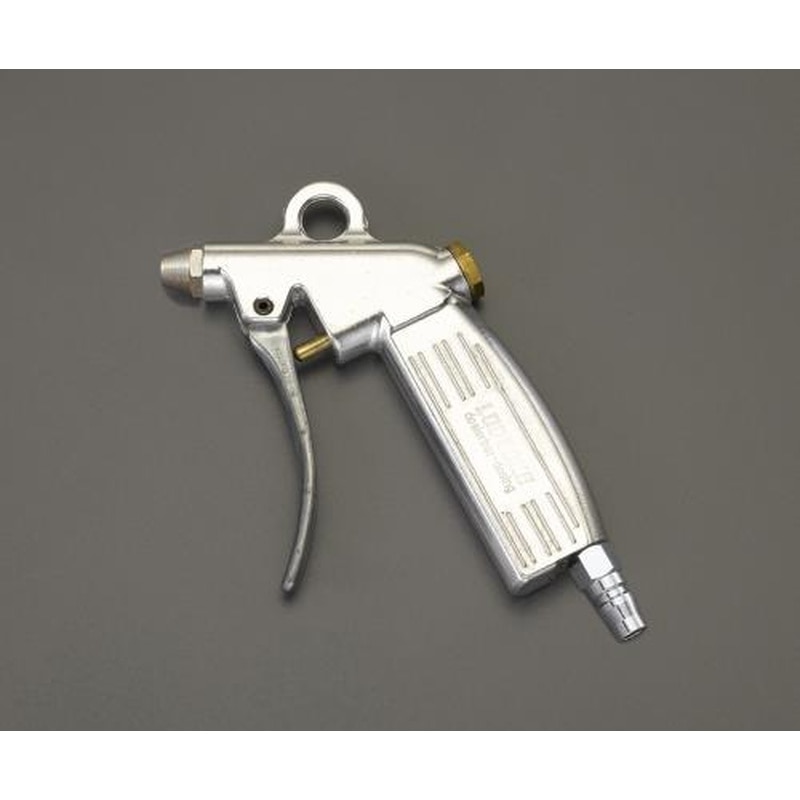 エスコ EA123AB-41 2.0mm穴エアーブローガン(流量調整式・プラグ付) 1個（ご注文単位1個）【直送品】