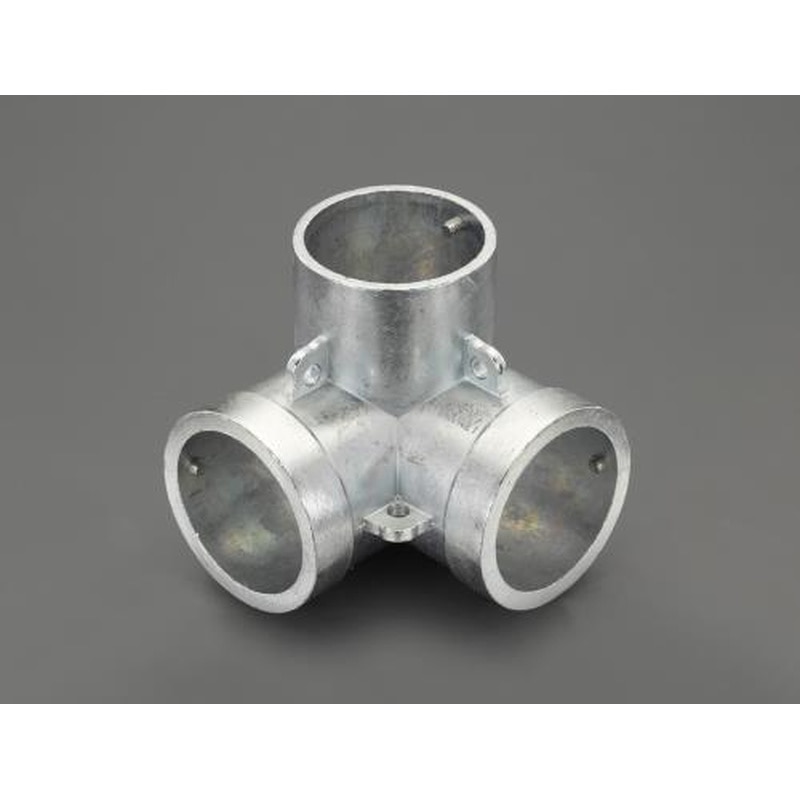 エスコ EA948TT-2 48.6mm単管用パイプジョイント(コーナーY継ぎ) 1個（ご注文単位1個）【直送品】