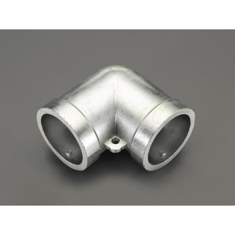 エスコ EA948TT-3 48.6mm単管用パイプジョイント(コーナーL継ぎ) 1個（ご注文単位1個）【直送品】