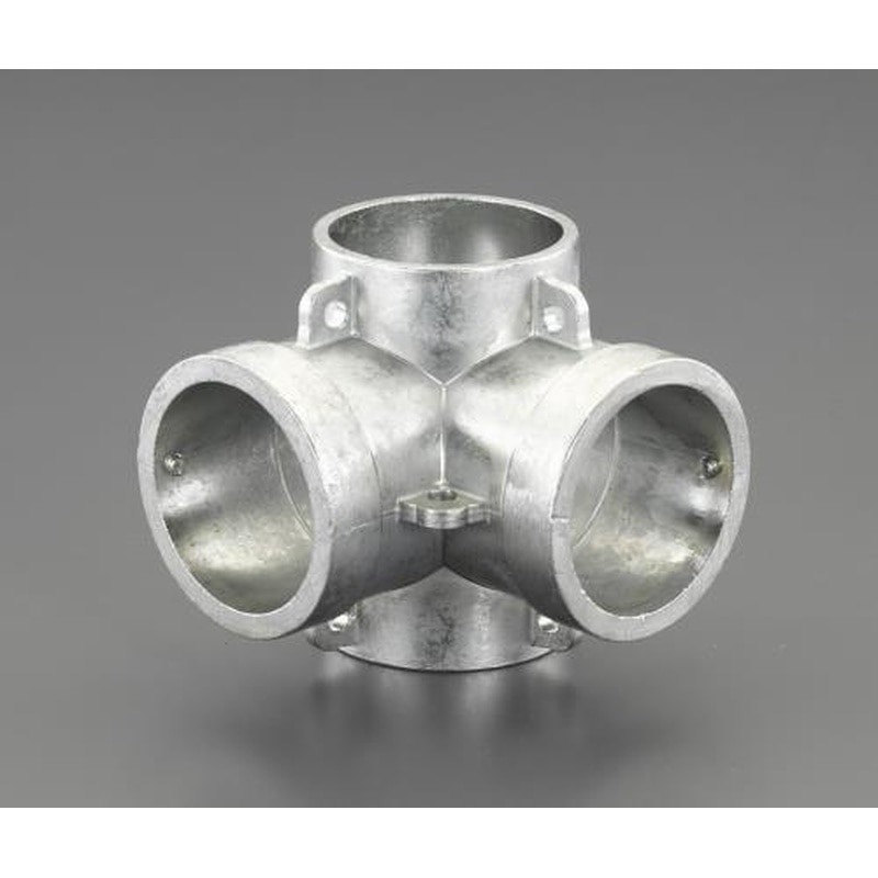 エスコ EA948TT-4 48.6mm単管用パイプジョイント(中間コーナーK継ぎ) 1個（ご注文単位1個）【直送品】