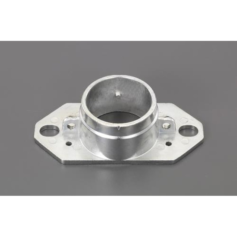 エスコ EA948TT-8 48.6mm単管用パイプジョイント(平面取付金具) 1個（ご注文単位1個）【直送品】