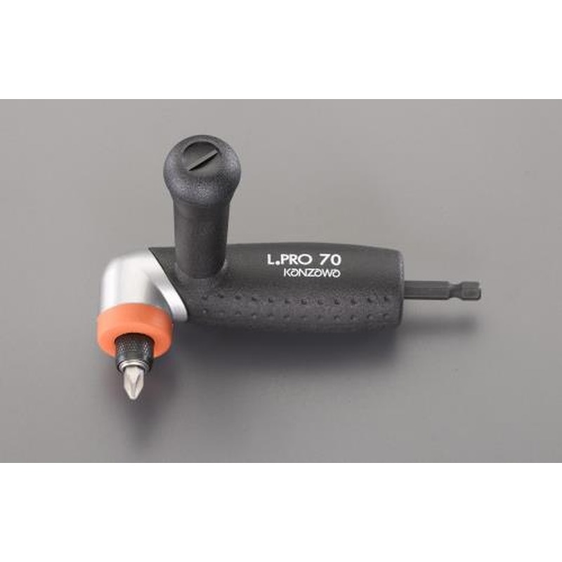 エスコ EA801KK-3 電動ドライバー用アングルヘッド 1個（ご注文単位1個）【直送品】