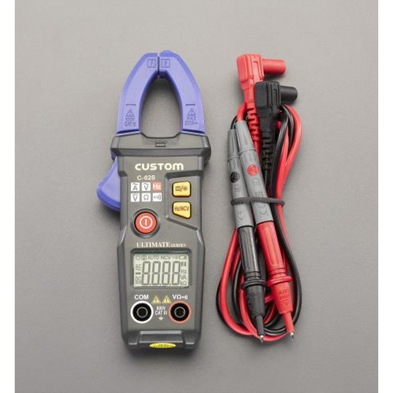 エスコ EA708KC-2 ミニクランプメーター(デジタル) 1個（ご注文単位1個）【直送品】