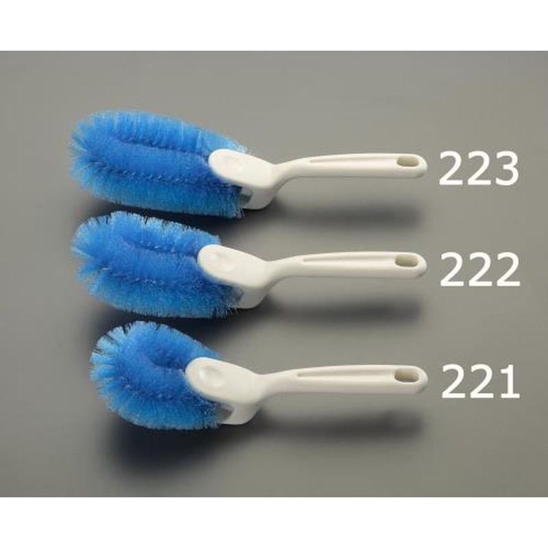 エスコ EA928AG-223 95x320x55mm柄付たわし(ポリプロピレン製) 1個（ご注文単位1個）【直送品】