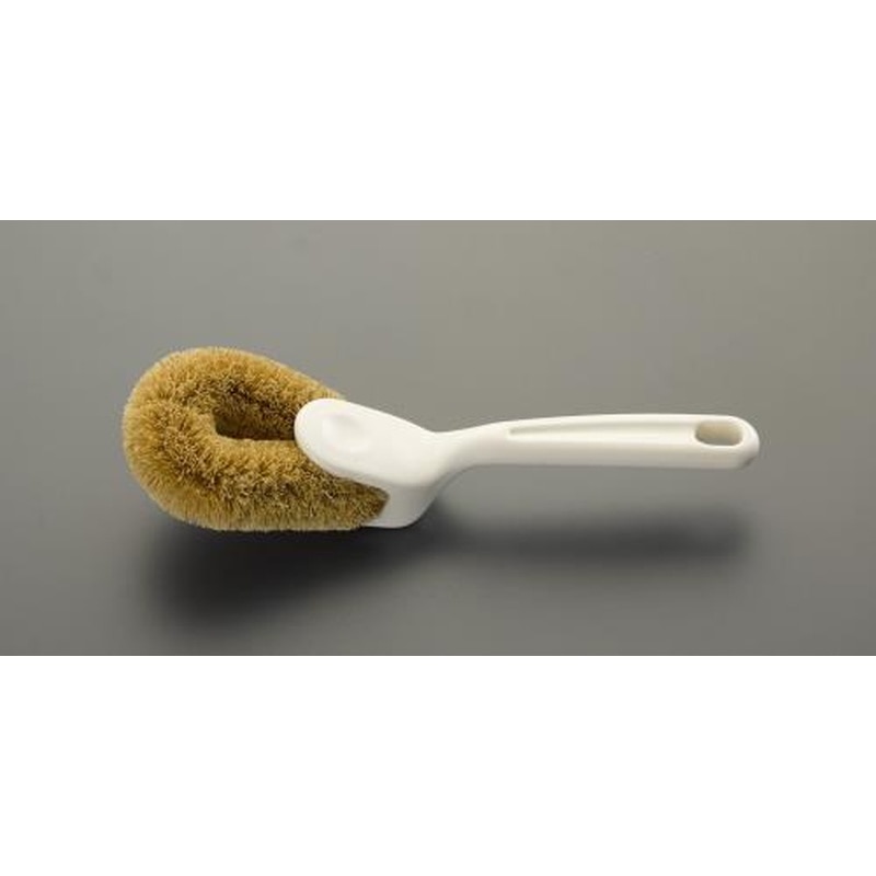 エスコ EA928AG-226 250x75x50mm柄付たわし(ココナッツファイバー) 1個（ご注文単位1個）【直送品】