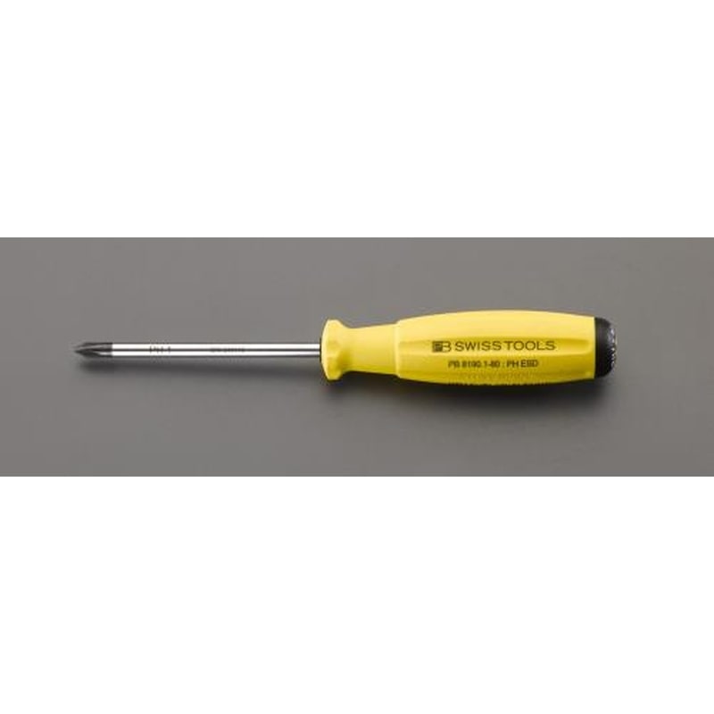 エスコ EA560PS-0 #0x60mm［＋]ドライバー(ESD) 1個（ご注文単位1個）【直送品】