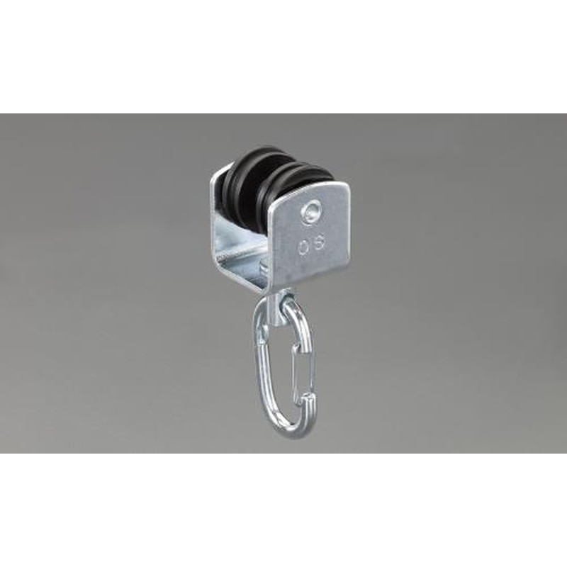 エスコ EA970GD-2 50mm/8kgランナー・フック付(ベンダーレール用) 1個（ご注文単位1個）【直送品】