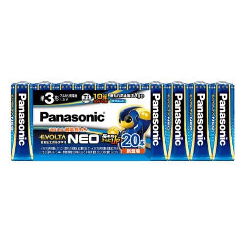 エスコ EA758YR-33 [単3x 20本] 乾電池・エボルタネオ 1個 （ご注文単位1個）【直送品】