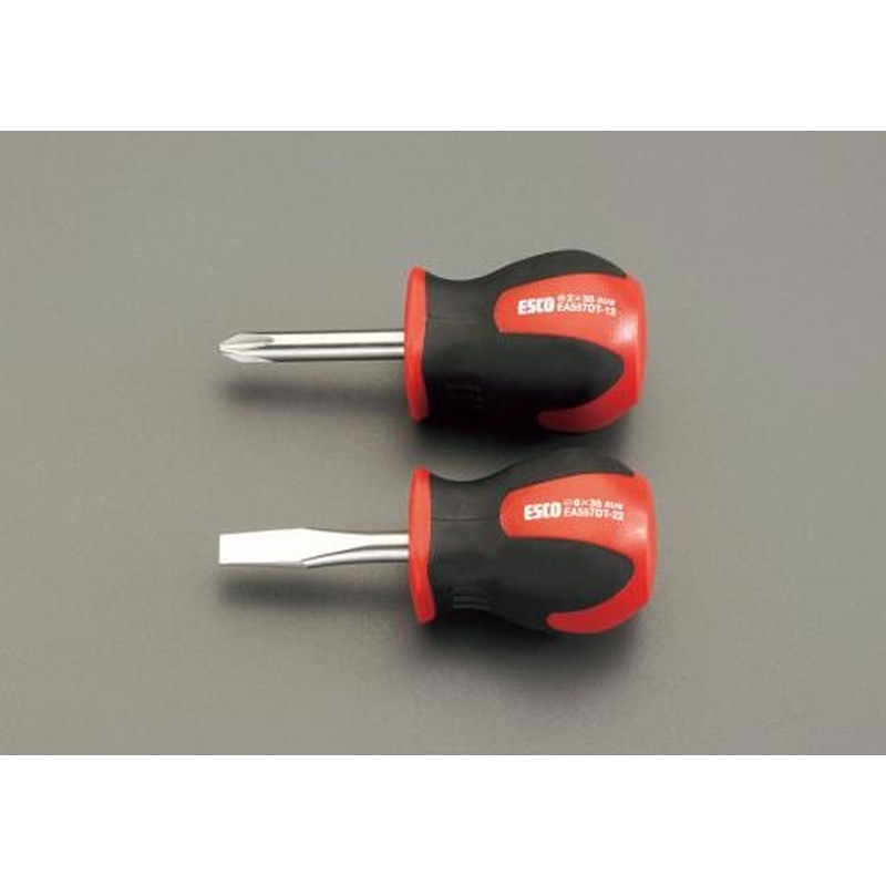 エスコ EA557DT-10[＋-]スタビードライバーセット(ステンレス製) 1個（ご注文単位1個）【直送品】