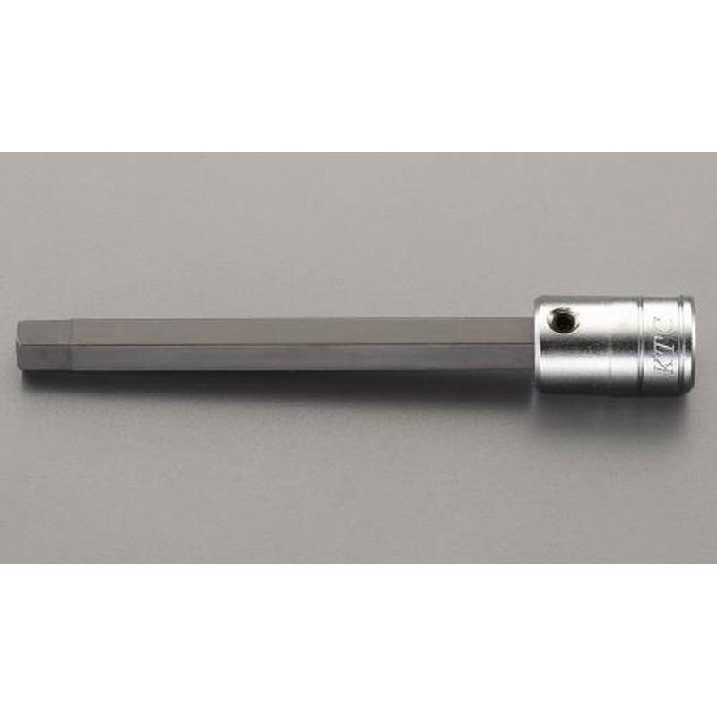 エスコ EA618PW-306 3/8”DR/1/4”x128mm［HEX]ビットソケット 1個（ご注文単位1個）【直送品】