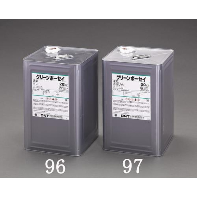 エスコ EA942ED-97 20kg［油性]環境対応型錆止め塗料(赤) 1個（ご注文単位1個）【直送品】