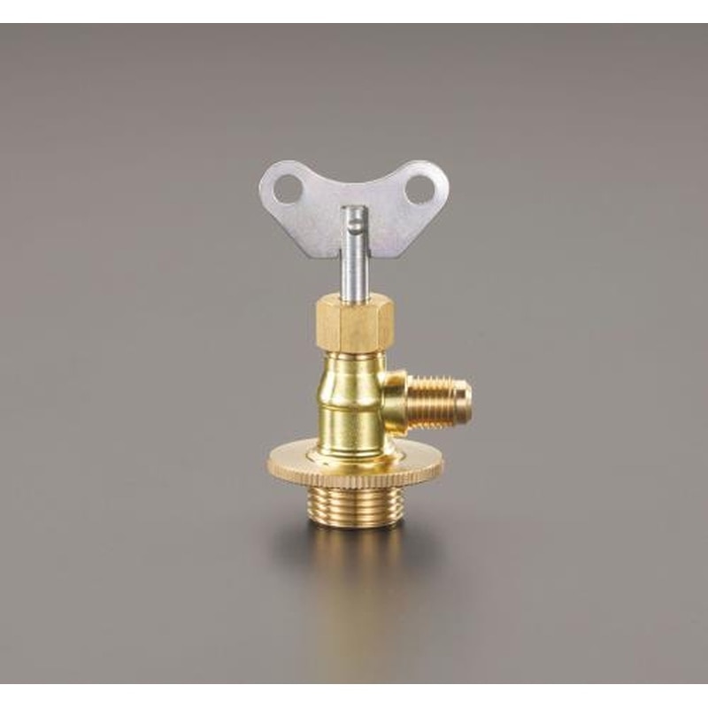 エスコ EA108ND-1 M14P1.25x1/4(F)サービス缶バルブ(HFO1234yf) 1個(ご注文単位1個)【直送品】