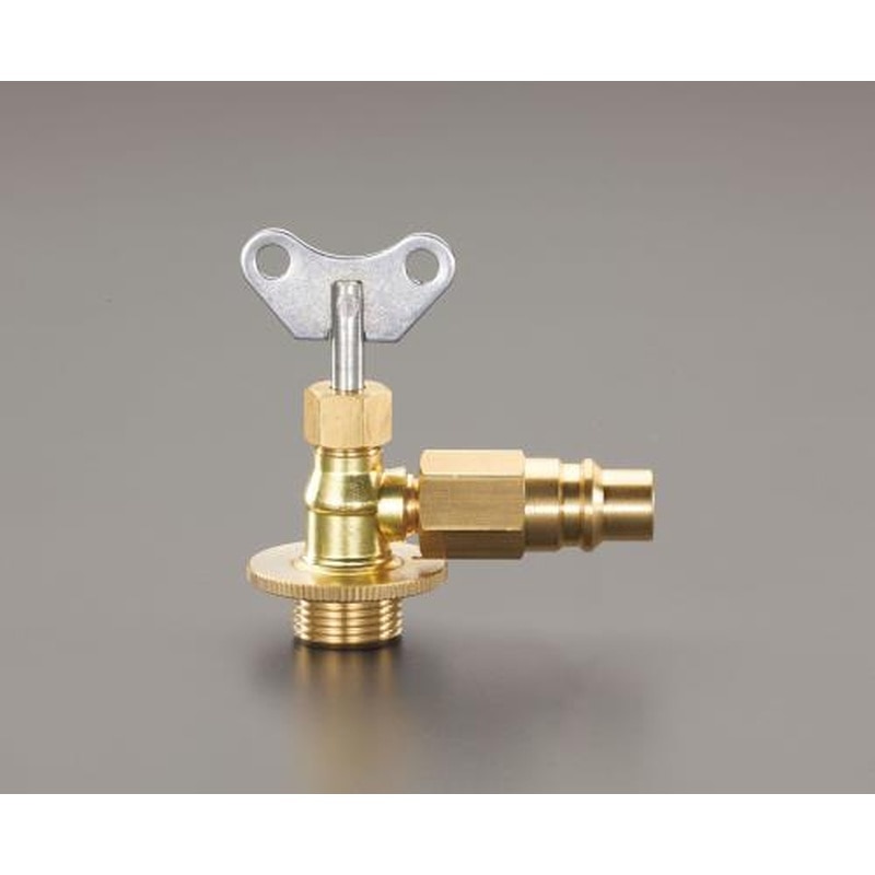 エスコ EA108ND-2 M14P1.25x1/4(F)サービス缶バルブ(HFO1234yf) 1個(ご注文単位1個)【直送品】