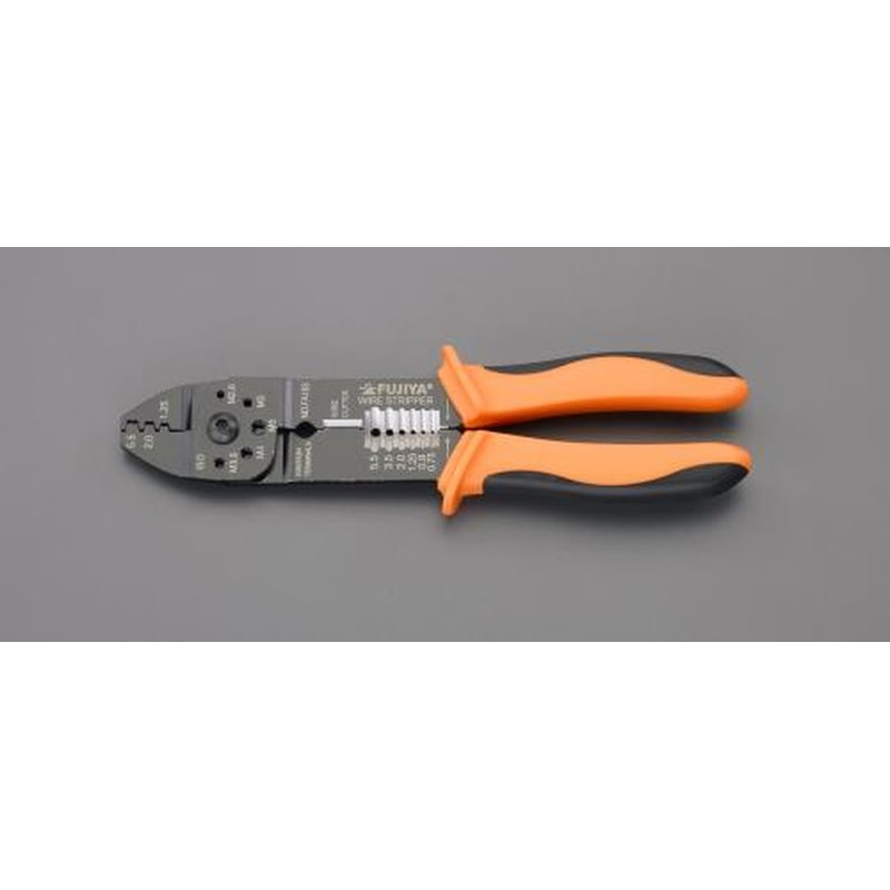 エスコ EA538FD-1 1.25-5.5m㎡圧着ペンチ(ファストン端子用) 1個（ご注文単位1個）【直送品】