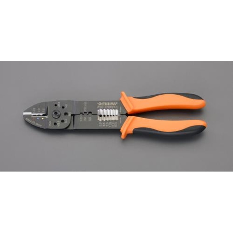 エスコ EA538FD-2 1.25-5.5m㎡圧着ペンチ(ファストン端子用) 1個（ご注文単位1個）【直送品】