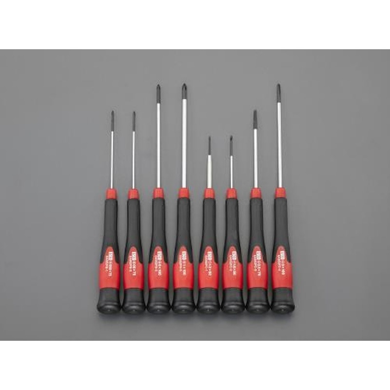 エスコ EA552FC-100[＋-]精密ドライバーセット 1個（ご注文単位1個）【直送品】