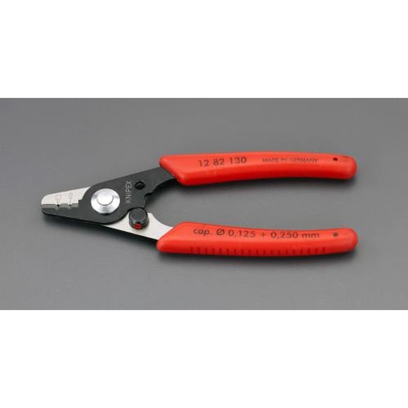 エスコ EA580KB-21 0.125-0.25mmワイヤーストリッパー(光ファイバー用) 1個(ご注文単位1個)【直送品】