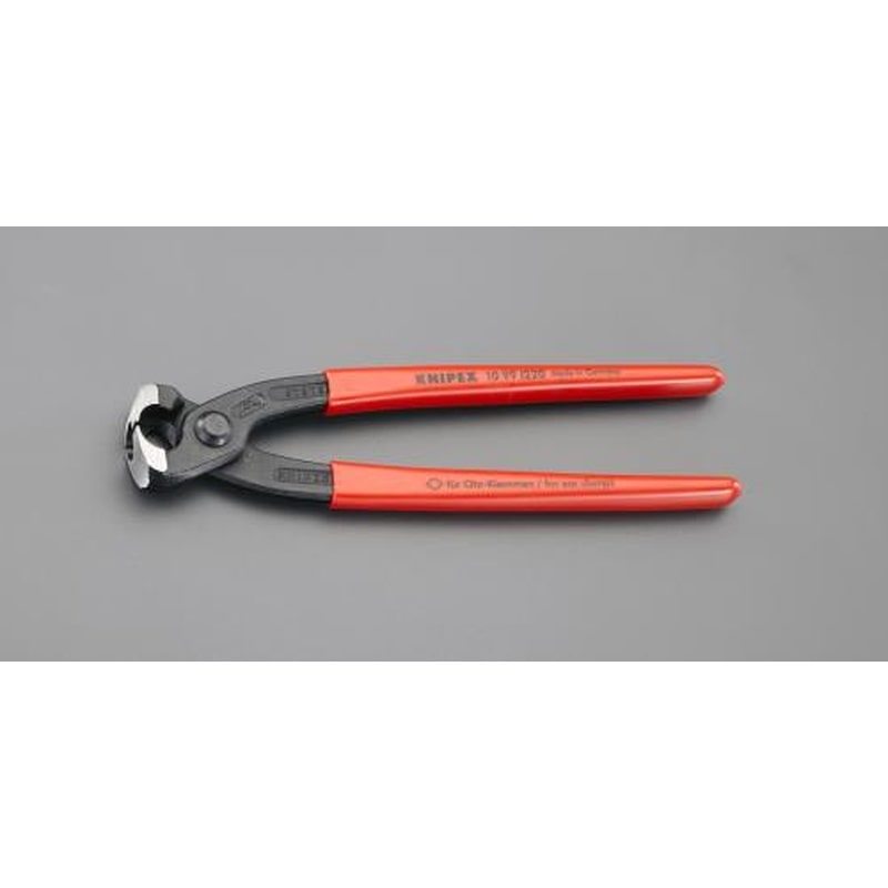 エスコ EA463PJ-2 220mmイヤークランププライヤー 1個(ご注文単位1個)【直送品】