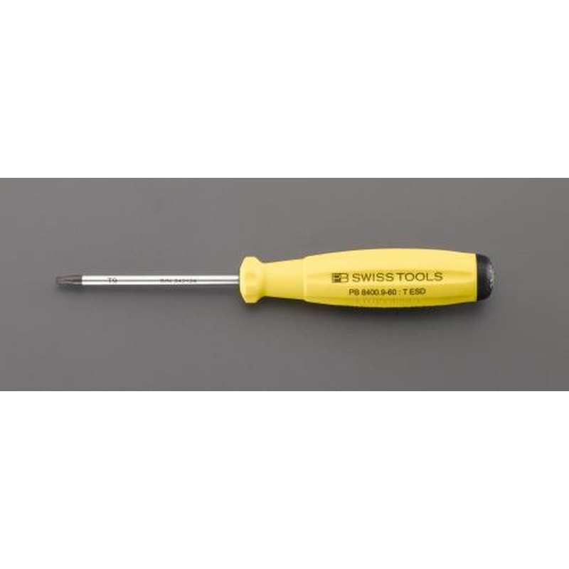 エスコ EA573MN-9 T9x60［Torx]ドライバー(ESD) 1個（ご注文単位1個）【直送品】