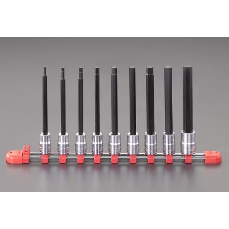 エスコ EA618PW-200 3/8”DRx128mm/3-12mm［HEX]ビットソケット 1個（ご注文単位1個）【直送品】