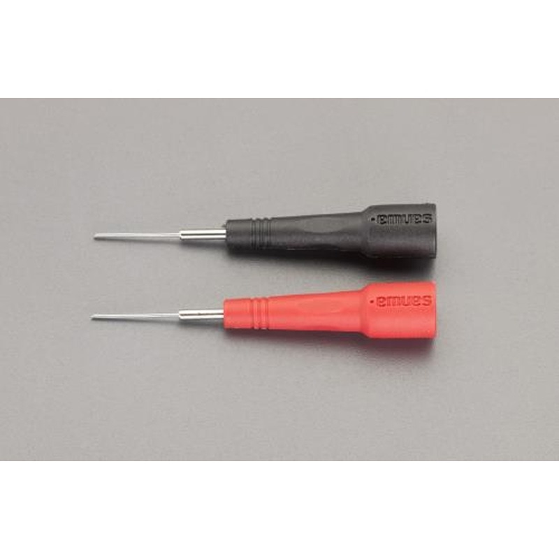 エスコ EA707NA-18 テストリード棒用細ピン変換アダプター 1個（ご注文単位1個）【直送品】