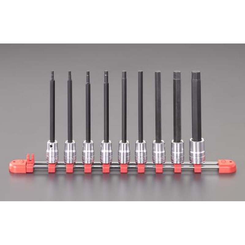 エスコ EA618PW-300 3/8”DRx128mm/1/8”-7/16”［HEX]ビットソケット 1個（ご注文単位1個）【直送品】