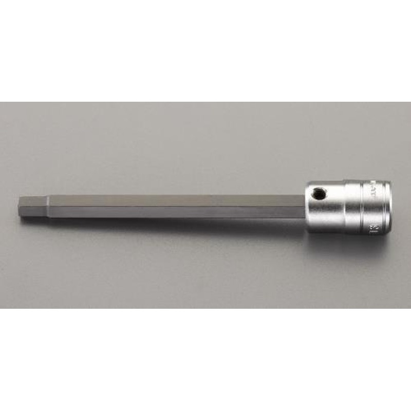 エスコ EA618PW-208 3/8”DR/8x128mm［HEX]ビットソケット 1個（ご注文単位1個）【直送品】