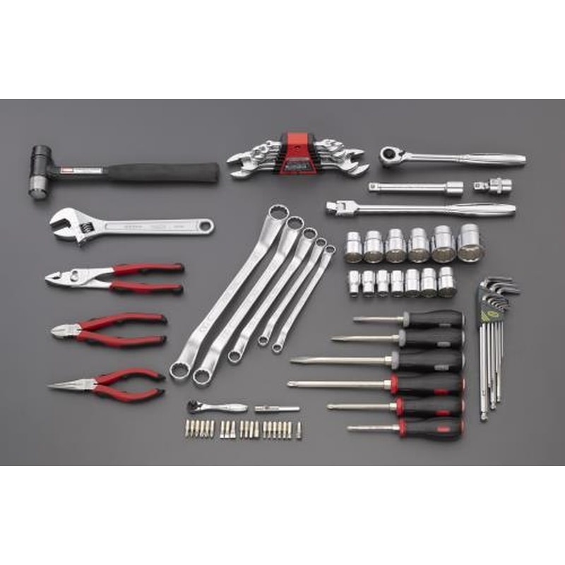 エスコ EA612SC-57[71個組]工具セット 1個（ご注文単位1個）【直送品】