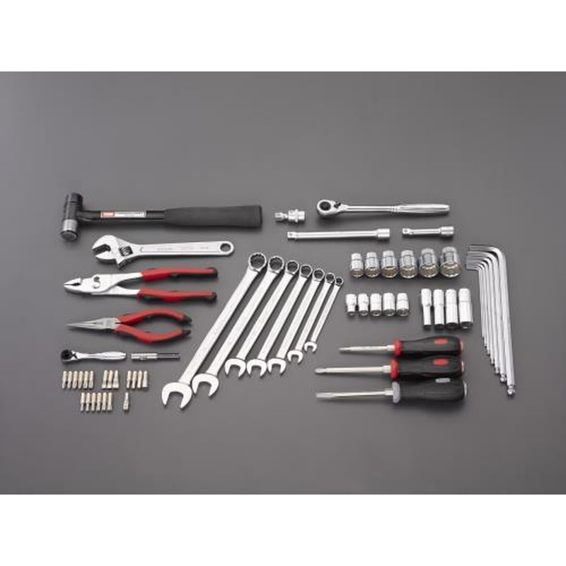 エスコ EA612SC-58[62個組]工具セット 1個（ご注文単位1個）【直送品】