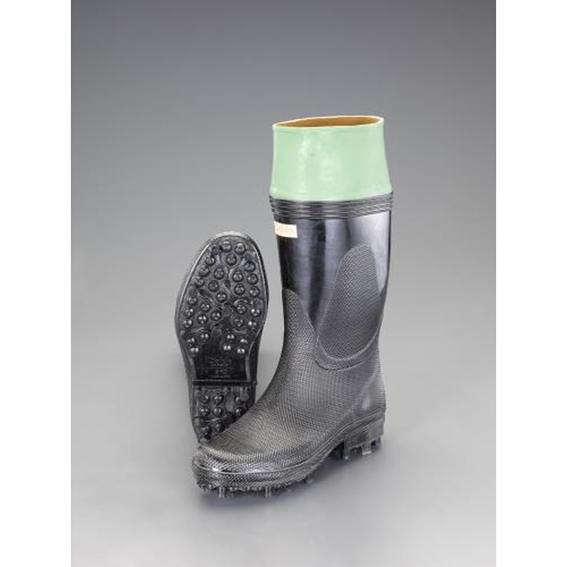 エスコ EA910MC-25 25.0cm長靴(スパイク底) 1個（ご注文単位1個）【直送品】