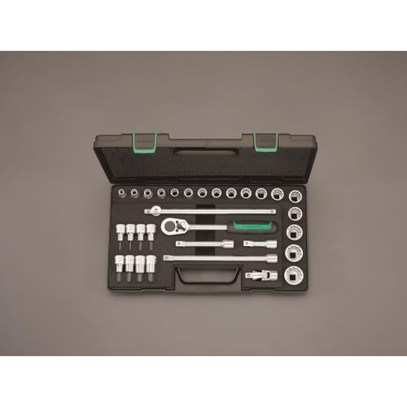 エスコ EA617DC-13 1/2”DRソケットレンチセット 1個（ご注文単位1個）【直送品】